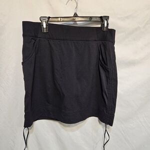 COLUMBIA OMNI-SHIELD Advanced Repellency Skort Skirt Black Size Large